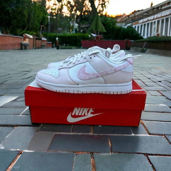 Nike Shoes - Nike Dunk Low Pink Paisley 2023 Women Size 6 FD1449-100 *NEW*